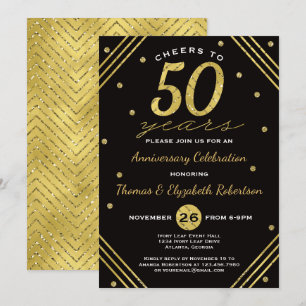 Invitation à la fête du 50e anniversaire, Or Faux