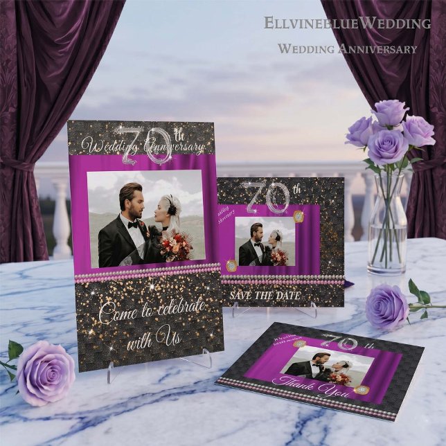 Invitation à la fête du 70e anniversaire de Platin (Créateur téléchargé)