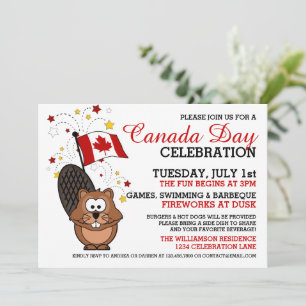 Invitation à la fête du Canada