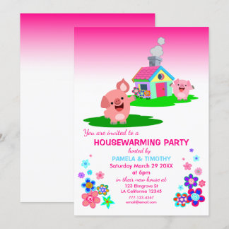 Invitation à la fête du Caricature des cochons