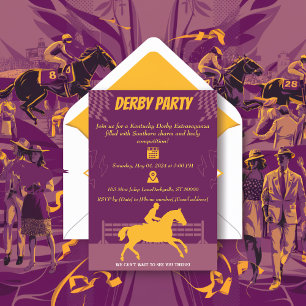 Invitation à la fête du cheval de course