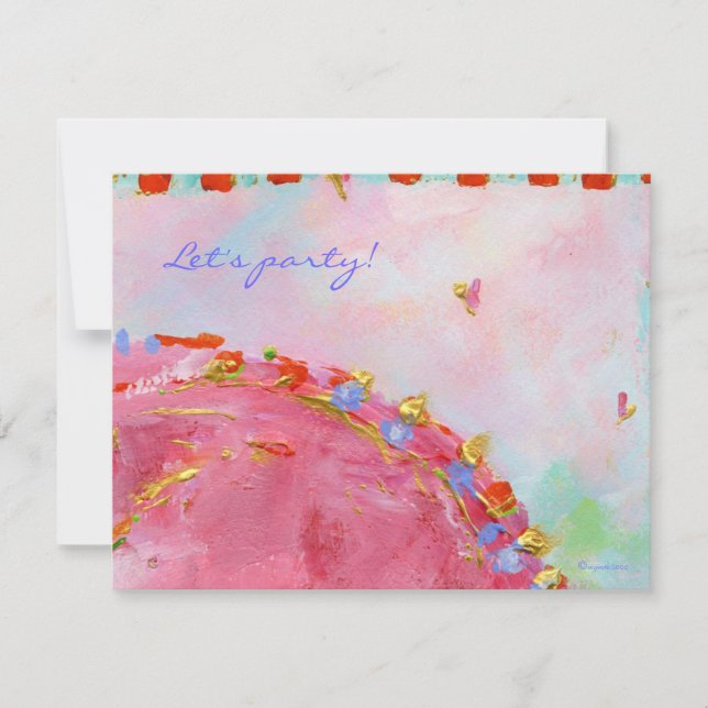 invitation à la fête du coeur et de l'âme (Devant)