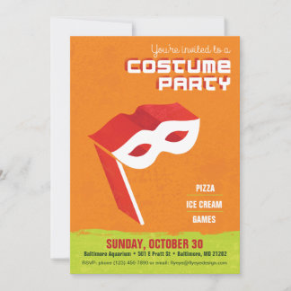 Invitation à la fête du costume