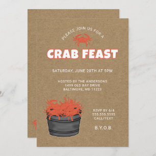 Invitation à la fête du crabe