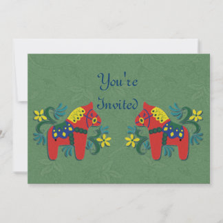 Invitation à la fête du Dala Horse