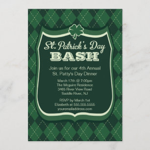 Invitation à la fête du Jacquard Saint-Patrick