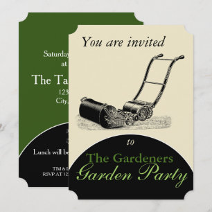Invitation à la fête du jardin du moulin à gazon V
