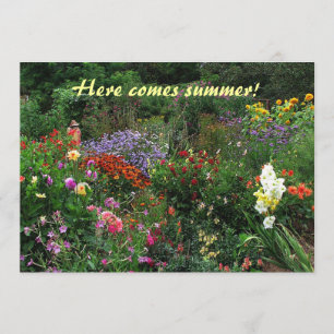 Invitation à la Fête du jardin du Solstice d'été