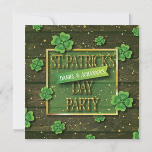 Invitation à la fête du jour de St. Patrick