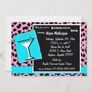 Invitation à la fête du Leopard rose