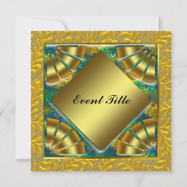 Invitation à la fête du Nouvel An (Devant)