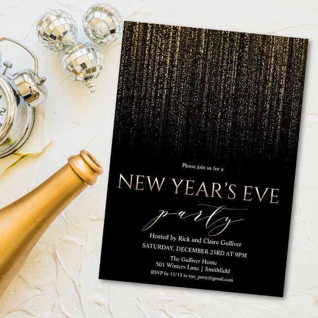 Invitation à la fête du Nouvel An (Créateur téléchargé)