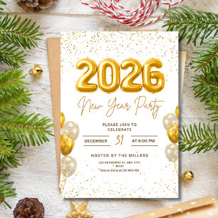 Invitation à la fête du Nouvel An, Nouvel An 2026