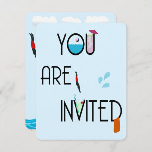 Invitation à la fête du pool