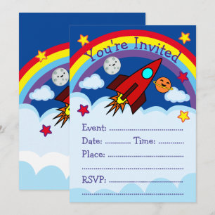 Invitation à la fête du vaisseau spatial