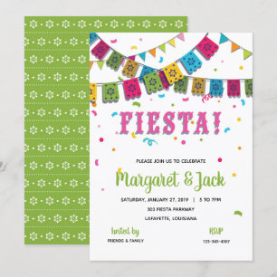 Invitation à la fête Fiesta