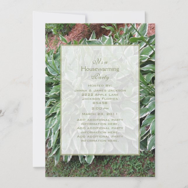 Invitation à la Fête Florale du réchauffement du f (Devant)
