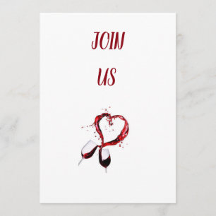 INVITATION À LA FÊTE ***POUR CE VIN*** VALENTINE