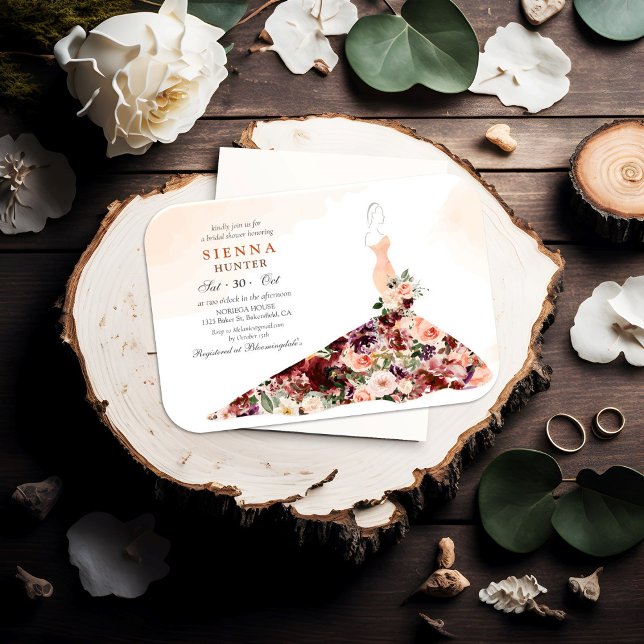 Invitation à la fête prénuptiale d'automne (Créateur téléchargé)