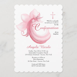 Invitation à la fête rose