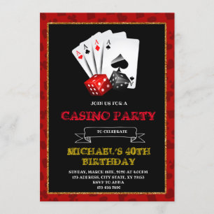 Invitation à la fête royale du Casino