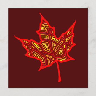 Invitation à la feuille de feu
