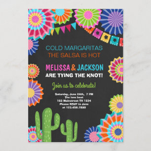 Invitation à la Fiesta Engagement Party