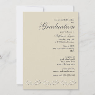 Invitation à la fin d'études