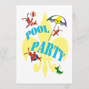 Invitation à la Fun Cajun Crawfish Pool