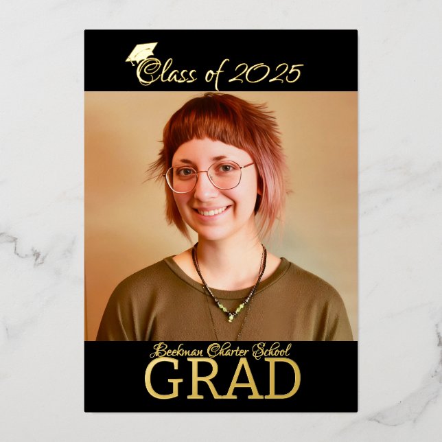 Invitation à la graduation (Recto)