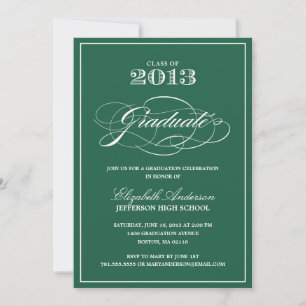 Invitation à la graduation classique