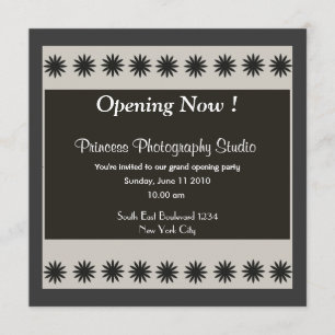 Invitation à la grande fête d'ouverture