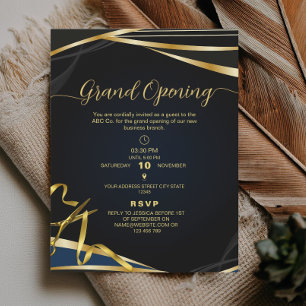 Invitation à la grande ouverture de la société Or 