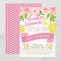 Invitation à la limonade