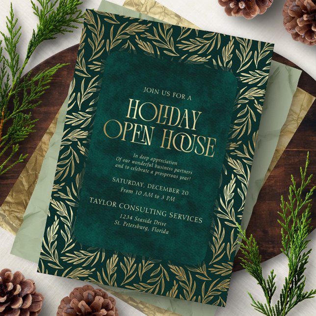 Invitation à la Maison Ouverte de Fêtes (Créateur téléchargé)
