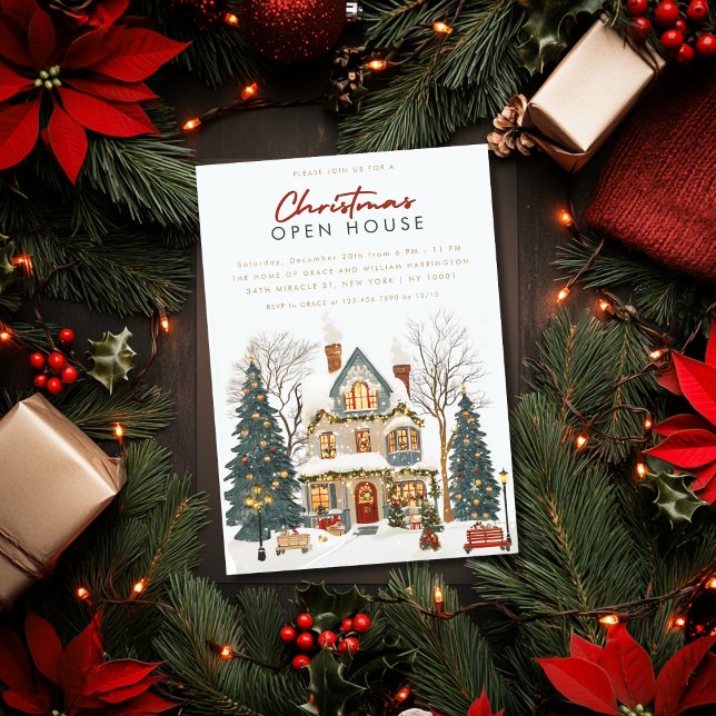 Invitation à la Maison Ouverte de Noël (Créateur téléchargé)