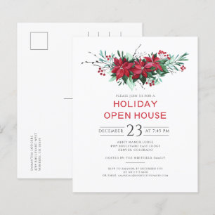 Invitation à la Maison ouverte de Noël Floral