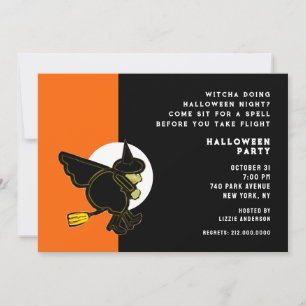 Invitation à la Maison Ouverte Halloween