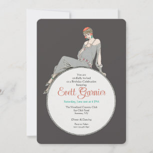 Invitation à la Mode Art Déco