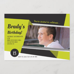 Invitation à la mode de photo d'image