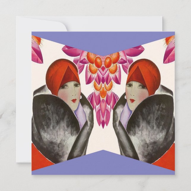 INVITATION ~ À LA MODE EZ D'INVITATION D'AMIS À CUSTOMISER ! (Devant)