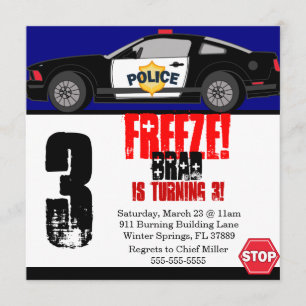 Invitation à la mode mignonne de fête