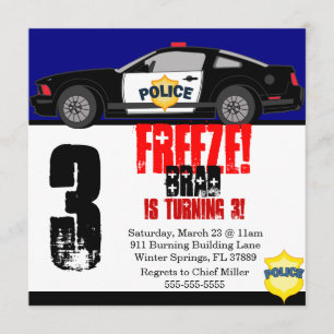 Invitation à la mode mignonne de fête