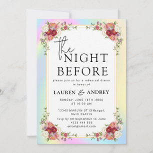 Invitation à la Nuit Avant le Mariage