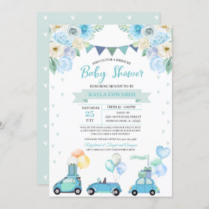 Invitation À La Parade Du Baby shower