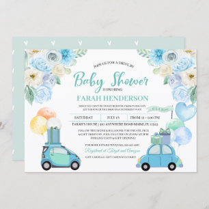 Invitation À La Parade Du Baby shower