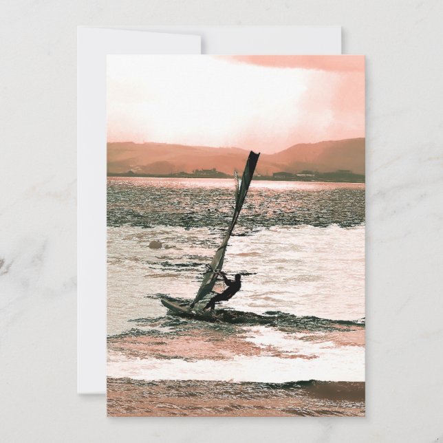 INVITATION À LA PLANCHE À VOILE (Devant)