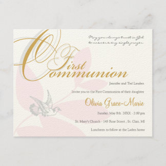 Invitation à la première communion