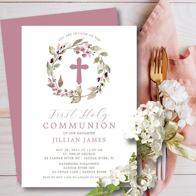 Invitation à la première communion (Créateur téléchargé)