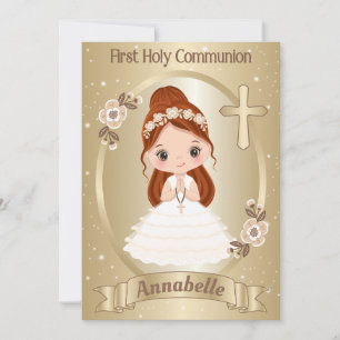 Invitation à la première communion sacrée